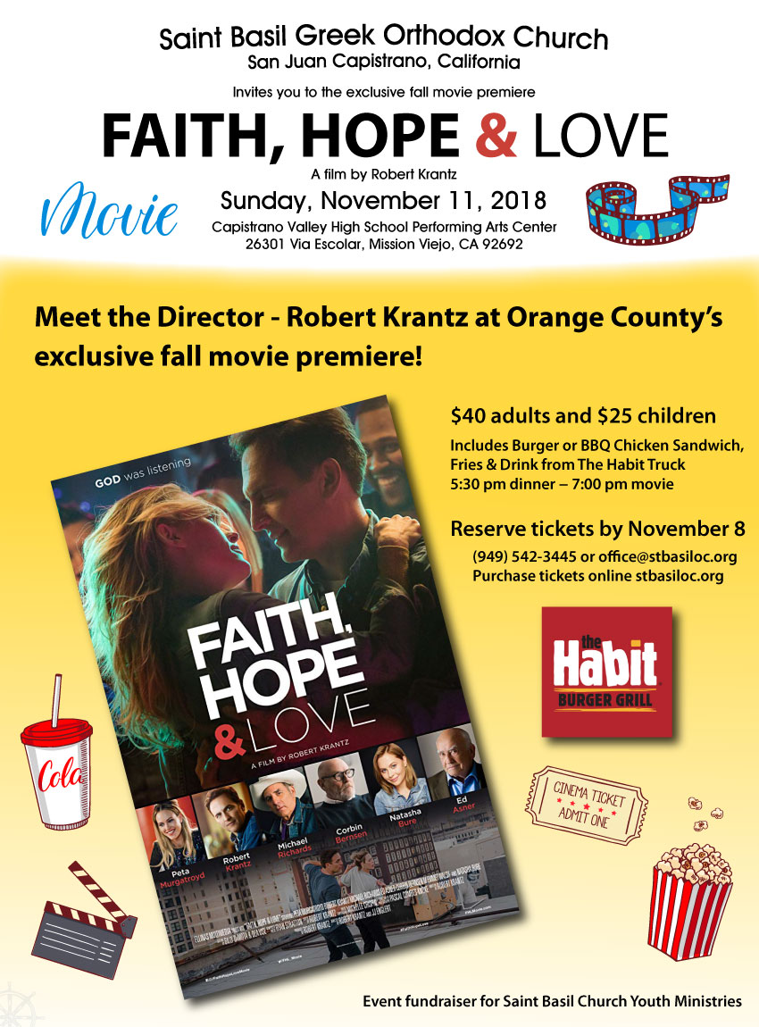 [Faith, Hope & Love Premiere in San Juan Capistrano, California]