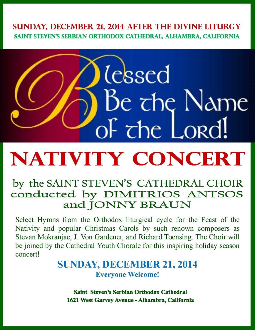 [Cathedral Nativity Concert]