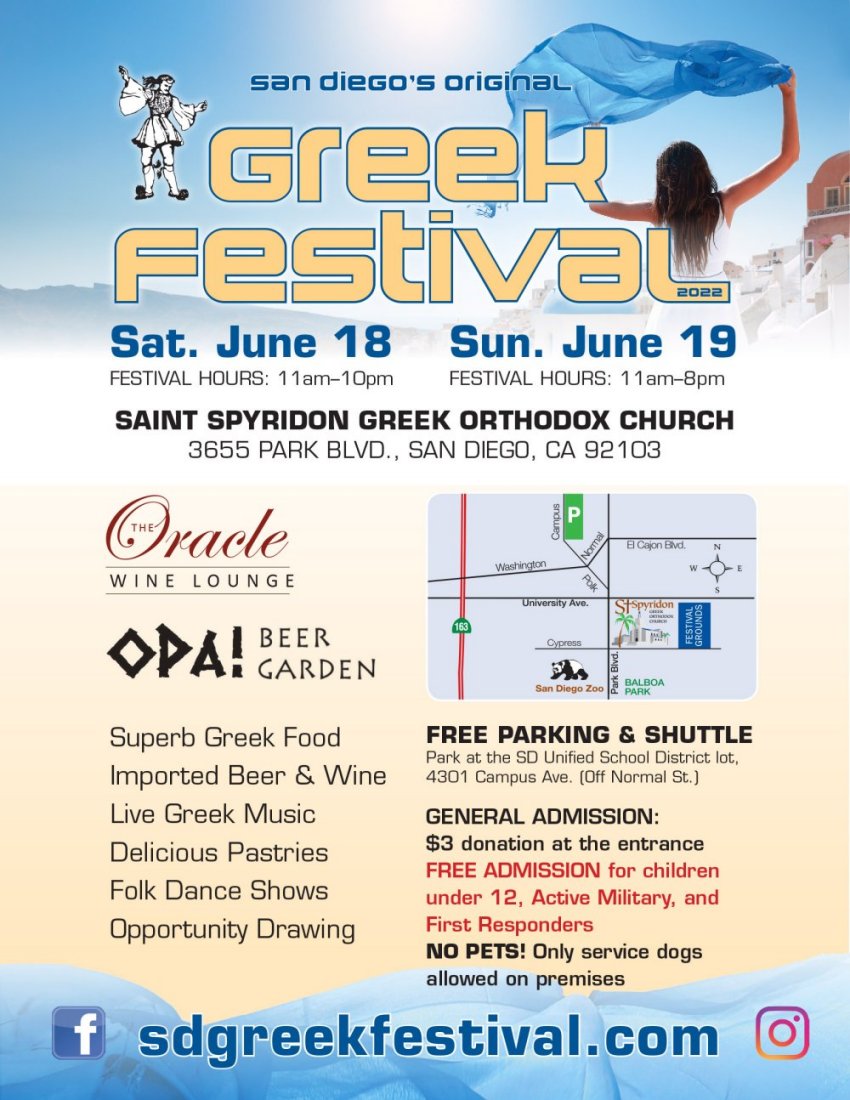 [San Diego Greek Festival in San Diego, California]